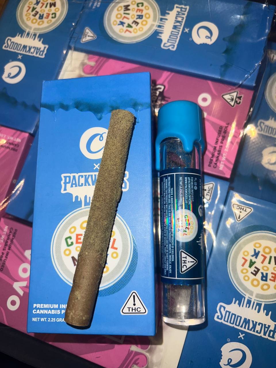 cookies x Packwoods Prerolls